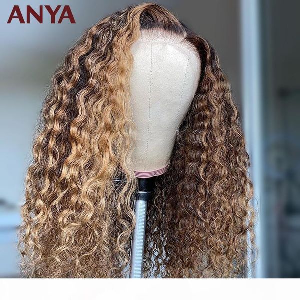 anya honey highlights curly 13x4 transparent lace front pre plucked wig malaysia virgin human hair wigs 30inch for black women, Black;brown
anya honey highlights curly 13x4 transparent lace front pre plucked wig malaysia virgin human hair wigs 30inch for black women, Black;brown