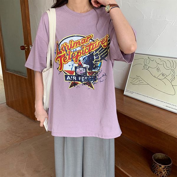 2021 new 4-color summer breif style loosely print short sleeve femme shirt cut for t-women shirts (x1334) iez3, White
2021 new 4-color summer breif style loosely print short sleeve femme shirt cut for t-women shirts (x1334) iez3, White