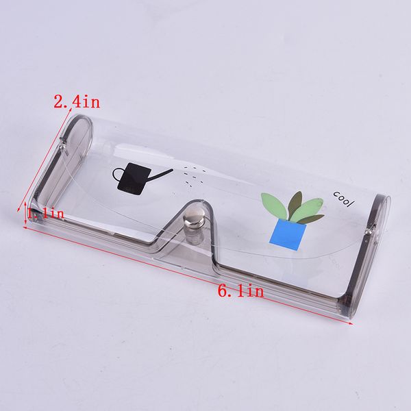 transparent new 1pc cartoon women cute travel pvc eye glasses bag case protection carry box eyewear accessoires random2021
transparent new 1pc cartoon women cute travel pvc eye glasses bag case protection carry box eyewear accessoires random2021