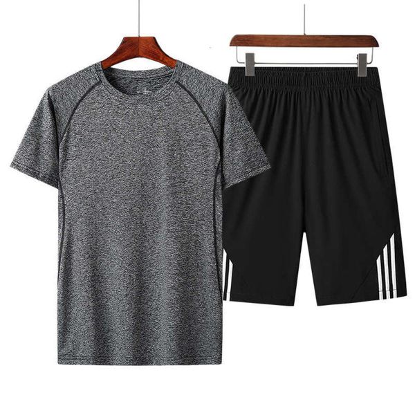 sports dry t-shirt 2019 new summer fitness suit running pants men's quick drying shorts, Gray
sports dry t-shirt 2019 new summer fitness suit running pants men's quick drying shorts, Gray