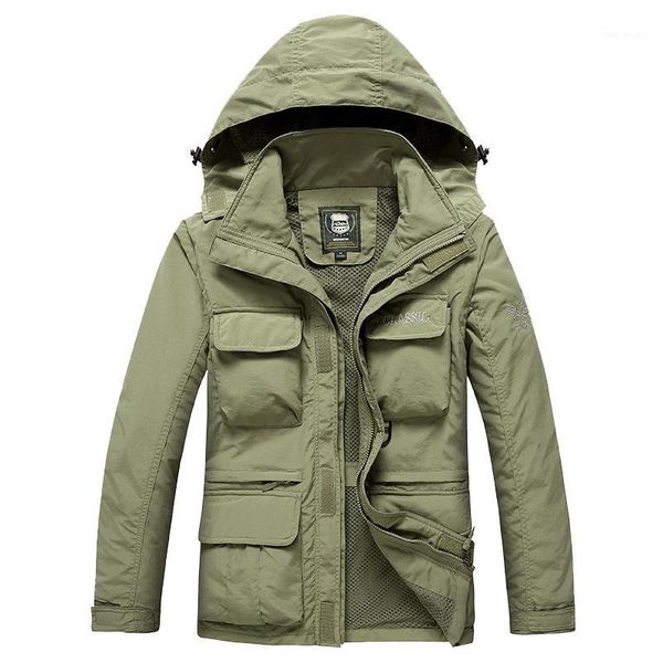 multi pockets men jackets outdoor hunting clothing army tactical jacket for male hooded removable sleeves dropshipping1, Black;brown
multi pockets men jackets outdoor hunting clothing army tactical jacket for male hooded removable sleeves dropshipping1, Black;brown