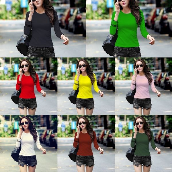 hmgzl 2020 spring and autumn new round version women's long outfit student outfit student korean sleeve body t-shirt clothes neck of, White
hmgzl 2020 spring and autumn new round version women's long outfit student outfit student korean sleeve body t-shirt clothes neck of, White