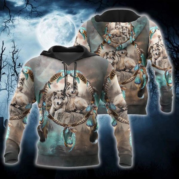 dreamcatcher native wolf 3d printed men hoodies sweatshirt streetwear zipper pullover casual jacket tracksuits kj0184, Black
dreamcatcher native wolf 3d printed men hoodies sweatshirt streetwear zipper pullover casual jacket tracksuits kj0184, Black