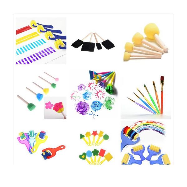 1/6pcs rotate spin paint drawing sponge brushes kids handle diy flower sponge art graffiti brushes painting tool educati jllkdk
1/6pcs rotate spin paint drawing sponge brushes kids handle diy flower sponge art graffiti brushes painting tool educati jllkdk