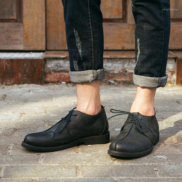 dress shoes vintage style cargo outdoor handmade genuine leather formal business shoes1, Black
dress shoes vintage style cargo outdoor handmade genuine leather formal business shoes1, Black