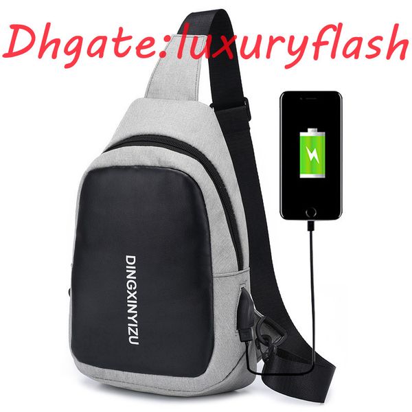 hbp luxuryflash new men's usb rechargeable waterproof travel single shoulder backpack polyester luminous chest bag
hbp luxuryflash new men's usb rechargeable waterproof travel single shoulder backpack polyester luminous chest bag