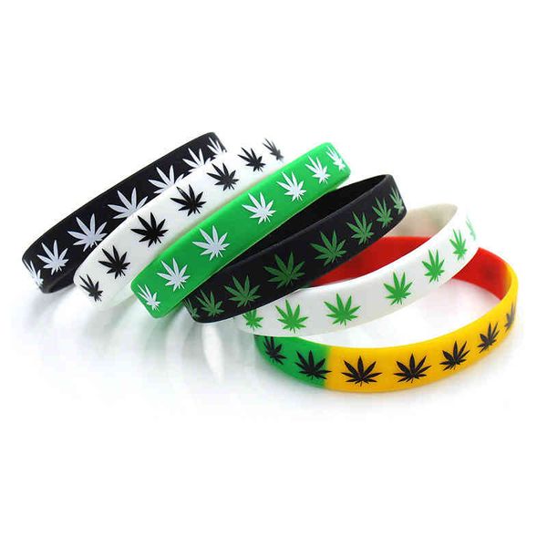 fashion maple leaf silicone bracelet simple waterproof sports wristband hemp jewelry accessories for men women, Golden;silver
fashion maple leaf silicone bracelet simple waterproof sports wristband hemp jewelry accessories for men women, Golden;silver