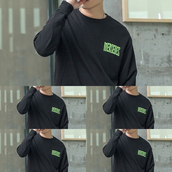 niuwh 2020 autumn printed simple new and casual long sleeve pullover pullover sweater plug-in bag winter sweater men's multicolor avail, Black
niuwh 2020 autumn printed simple new and casual long sleeve pullover pullover sweater plug-in bag winter sweater men's multicolor avail, Black