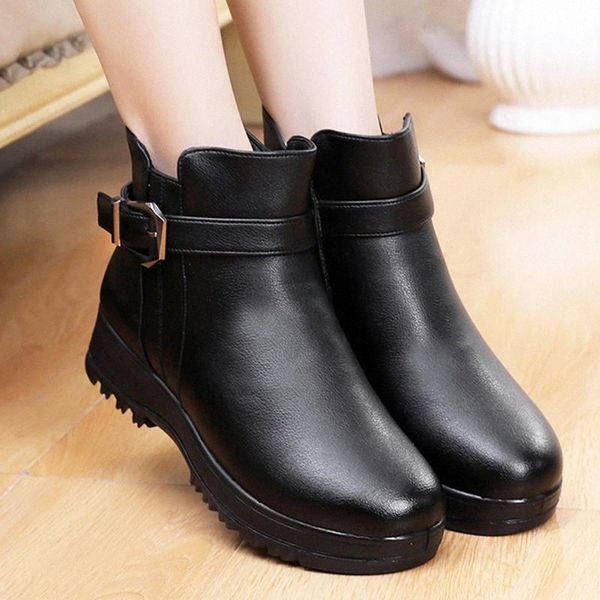black wedge womens winter boots warm fur platform boots plus zipper buckle waterproof boots mother winter shoes famale #6e2o
black wedge womens winter boots warm fur platform boots plus zipper buckle waterproof boots mother winter shoes famale #6e2o