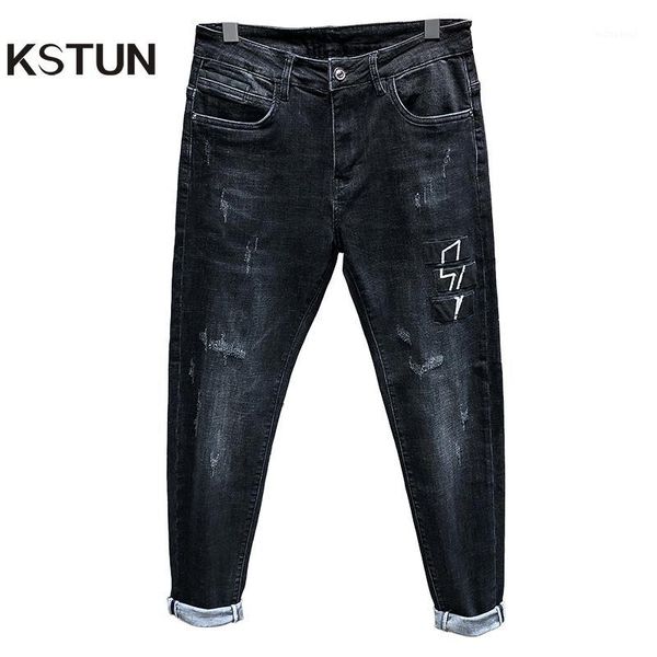 slim jeans men dark gray strong stretch autumn skinny jeans casual pants patchwork mens denim pants mens fashion, Blue
slim jeans men dark gray strong stretch autumn skinny jeans casual pants patchwork mens denim pants mens fashion, Blue