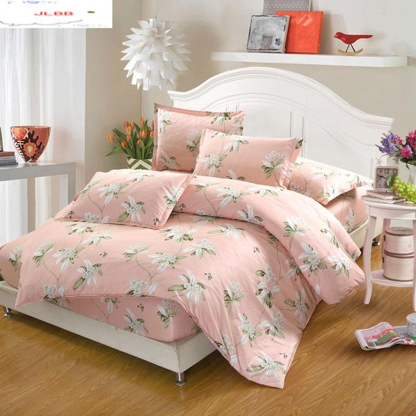 100% cotton bedding set 4pcs pink white flowers king full twin size summer bed set fitted sheet duvet cover pillowcase
100% cotton bedding set 4pcs pink white flowers king full twin size summer bed set fitted sheet duvet cover pillowcase