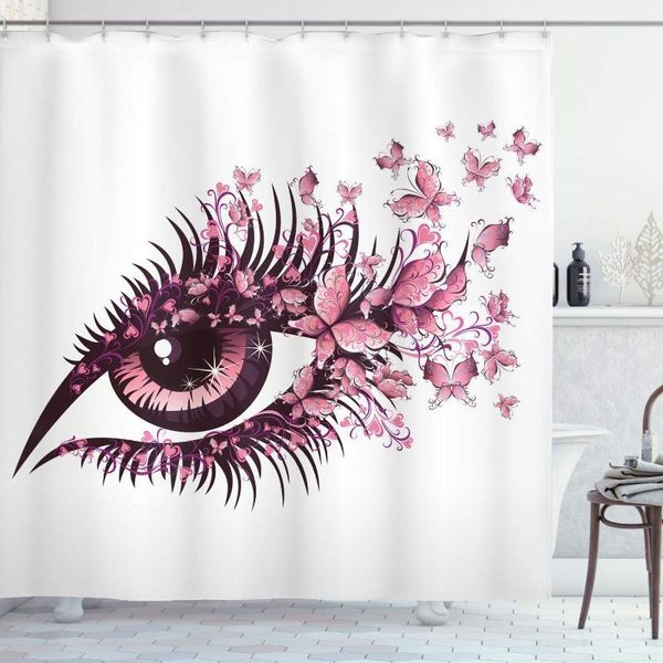 butterflies shower curtain fairy female eye with butterflies eyelashes mascara stare party makeup bathroom decor set with hooks1
butterflies shower curtain fairy female eye with butterflies eyelashes mascara stare party makeup bathroom decor set with hooks1