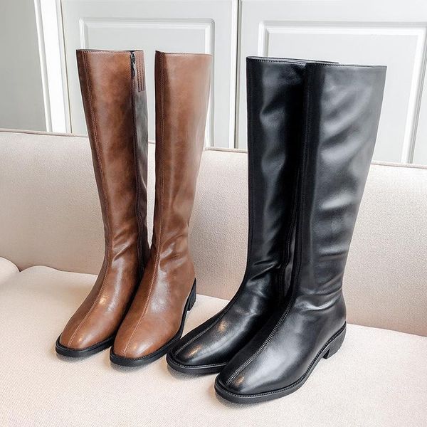 boots bright2021 comfortable knights' women's small high flat bottomed boots, knee less riding boots1, Black
boots bright2021 comfortable knights' women's small high flat bottomed boots, knee less riding boots1, Black
