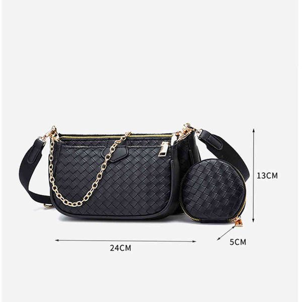 2022 weave women's mahjong bag shoulder bags luxury designer fashion 3 pcs/set chain crossbody messenger lady wide strap purse
2022 weave women's mahjong bag shoulder bags luxury designer fashion 3 pcs/set chain crossbody messenger lady wide strap purse