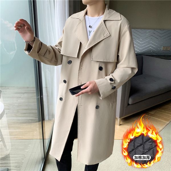2020 winter new wear korean version thiened warm windbreaker men's large size solid color loose coat, Tan;black
2020 winter new wear korean version thiened warm windbreaker men's large size solid color loose coat, Tan;black