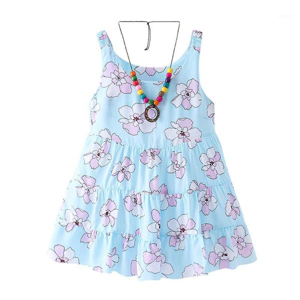 summer kids dress chirdren floral print sleeveless dress girl costume child casual loose beach dresses+necklace outfit set #lr51, Red;yellow
summer kids dress chirdren floral print sleeveless dress girl costume child casual loose beach dresses+necklace outfit set #lr51, Red;yellow