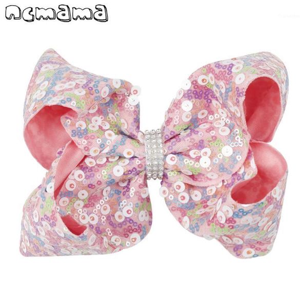 ncmama hair accessories hair bows for girls sequin rainbow clips with rhinestone 7 inch hairgrips headwear1, Slivery;white
ncmama hair accessories hair bows for girls sequin rainbow clips with rhinestone 7 inch hairgrips headwear1, Slivery;white