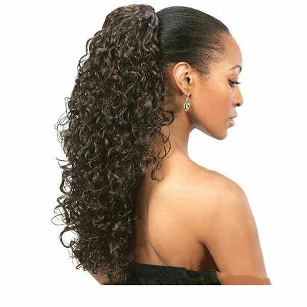 naturally deep curly ponytail hairpiece drawstring clip in ponytail chignon updo extension kinky pony hair extension curly 160g ship, Black
naturally deep curly ponytail hairpiece drawstring clip in ponytail chignon updo extension kinky pony hair extension curly 160g ship, Black