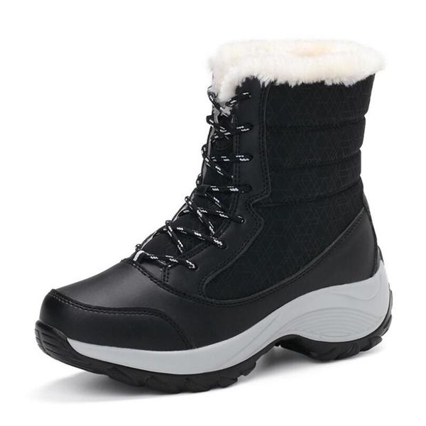 женщины boots водонепроницаемые зимние ботинки женщин снега сапоги платформа keep warm голеностопного зима с толстым меховые каблуки botas m, Black
женщины boots водонепроницаемые зимние ботинки женщин снега сапоги платформа keep warm голеностопного зима с толстым меховые каблуки botas m, Black