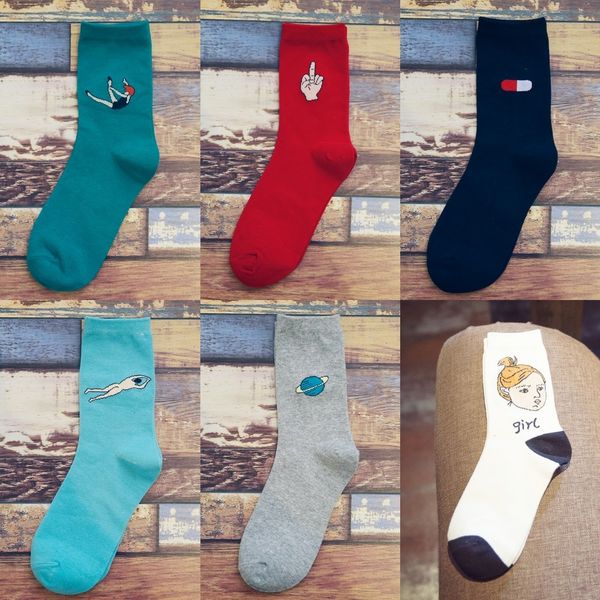 ds2cw fashion and winter medium candy iciq5 cartoon mid-calf women's women's socks autumn candy color socks cotton, Black
ds2cw fashion and winter medium candy iciq5 cartoon mid-calf women's women's socks autumn candy color socks cotton, Black