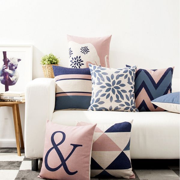 simple modern pink geometric nordic style abstract pillow cover living room sofa cushion interior decoration q1218
simple modern pink geometric nordic style abstract pillow cover living room sofa cushion interior decoration q1218