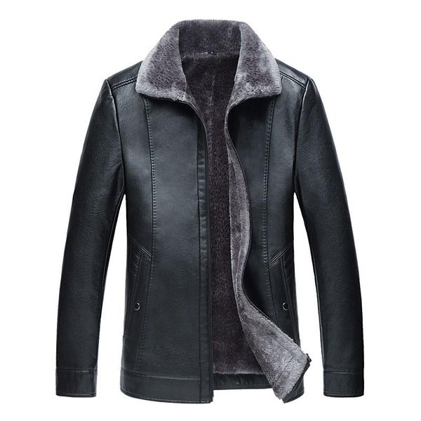 chaqueta de hombre 2020 otoño e invierno nueva cuero para hombre más chaqueta de cuero pu con solapa acolchada terciopelo, Black
chaqueta de hombre 2020 otoño e invierno nueva cuero para hombre más chaqueta de cuero pu con solapa acolchada terciopelo, Black