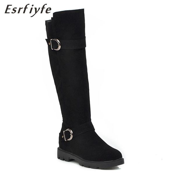 boots esrfiyfe 2021 square heel knee high women flock matte zapatos de mujer solid riding knight winter shoes, Black
boots esrfiyfe 2021 square heel knee high women flock matte zapatos de mujer solid riding knight winter shoes, Black