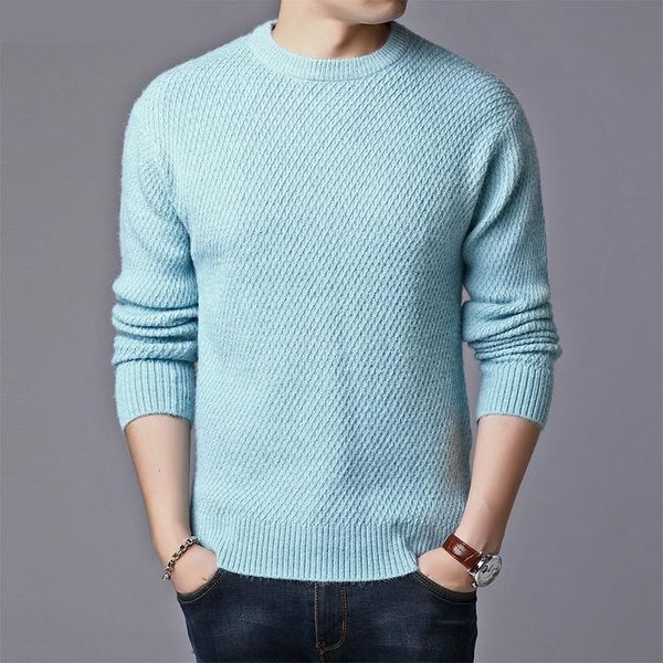 men long-sleeved round neck sweater male autumn winter knitted sweaters 1100, White;black
men long-sleeved round neck sweater male autumn winter knitted sweaters 1100, White;black