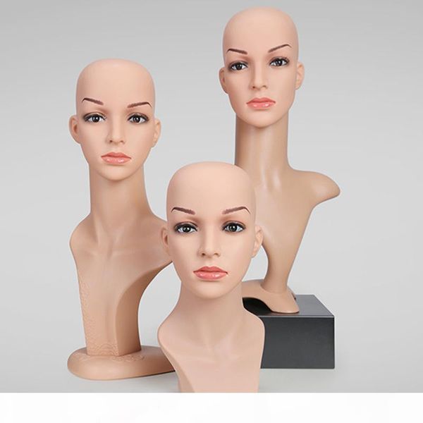 new pvc plastic simulation female mannequin heads for clothing hat jewelry wig hair display model head props, White
new pvc plastic simulation female mannequin heads for clothing hat jewelry wig hair display model head props, White