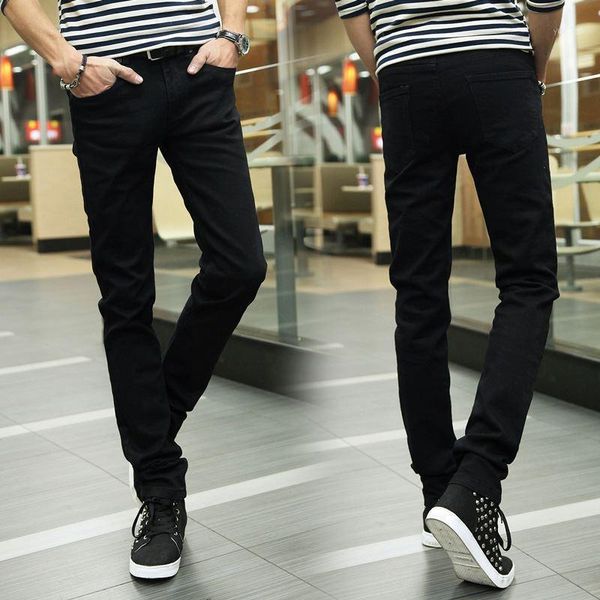 elasticity man jeans male leisure black tide black bound feet pants soild color zipper slim fit joggers1, Blue
elasticity man jeans male leisure black tide black bound feet pants soild color zipper slim fit joggers1, Blue