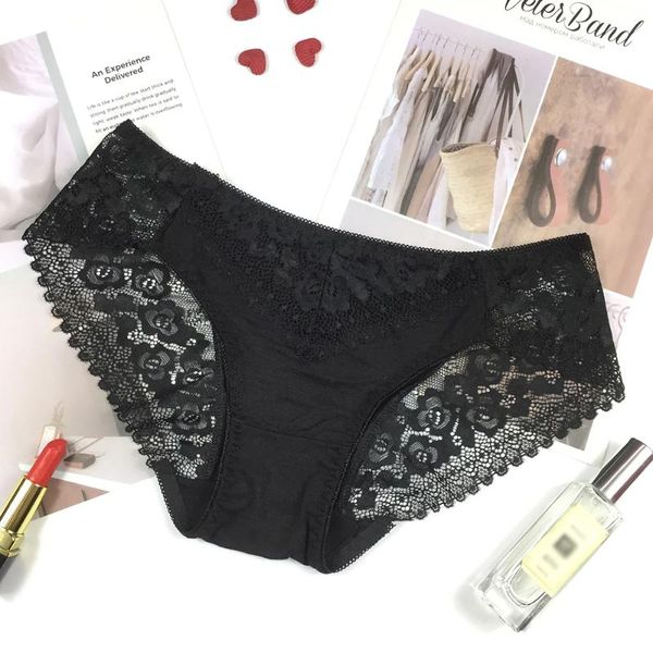 summer new ladies lace panties lace modal bag hip fit comfortable breathable panties, Black;pink
summer new ladies lace panties lace modal bag hip fit comfortable breathable panties, Black;pink