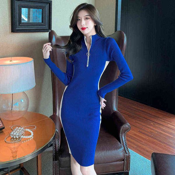 casual dresses temperament dr's autumn and winter fashion zipper stripe stitching casual backing t-shirt knit skirt, Black;gray
casual dresses temperament dr's autumn and winter fashion zipper stripe stitching casual backing t-shirt knit skirt, Black;gray