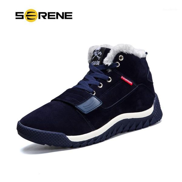 boots serene brand men's winter shoes mens ankle leather men male boot warm fur classic casual snow bot man waterproof sneakers1, Black
boots serene brand men's winter shoes mens ankle leather men male boot warm fur classic casual snow bot man waterproof sneakers1, Black