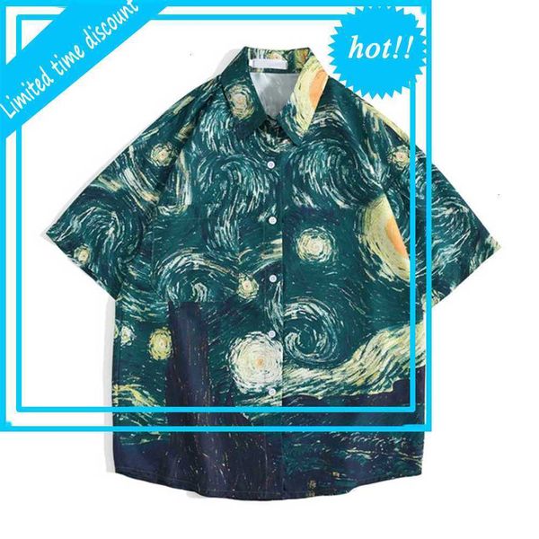 hawaiian men summer beach holiday men's shirt streetwear shirts for man, White;black
hawaiian men summer beach holiday men's shirt streetwear shirts for man, White;black