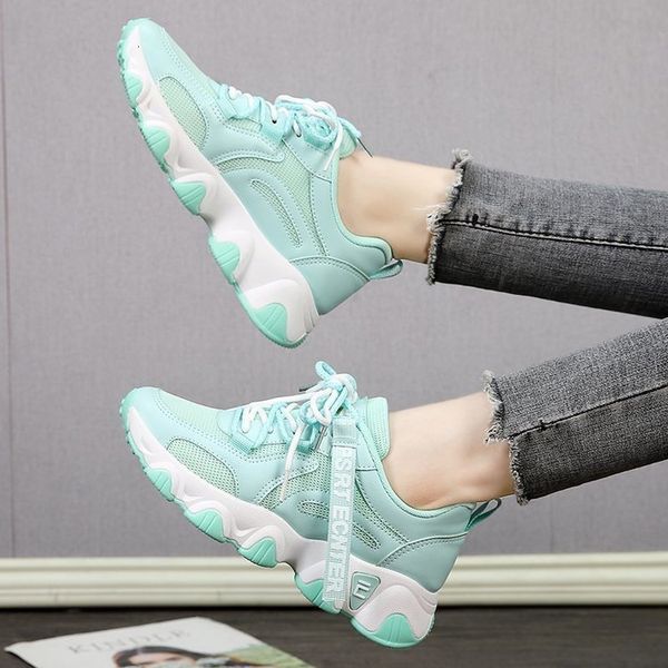 2021 new spring fall for women chunky fashions lace up to women's trainer father shoes 1gok, Black;white
2021 new spring fall for women chunky fashions lace up to women's trainer father shoes 1gok, Black;white