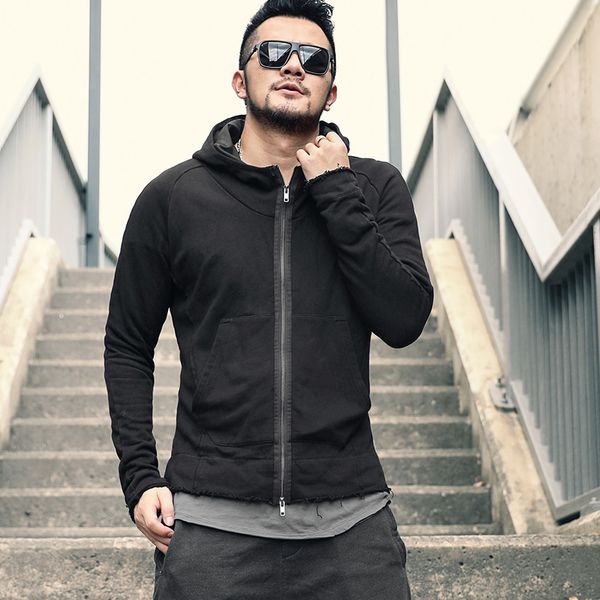 2021 the new new spring clothes design sense back zipper f8285 guard capsule hat zp men's shirt 6zys, Black