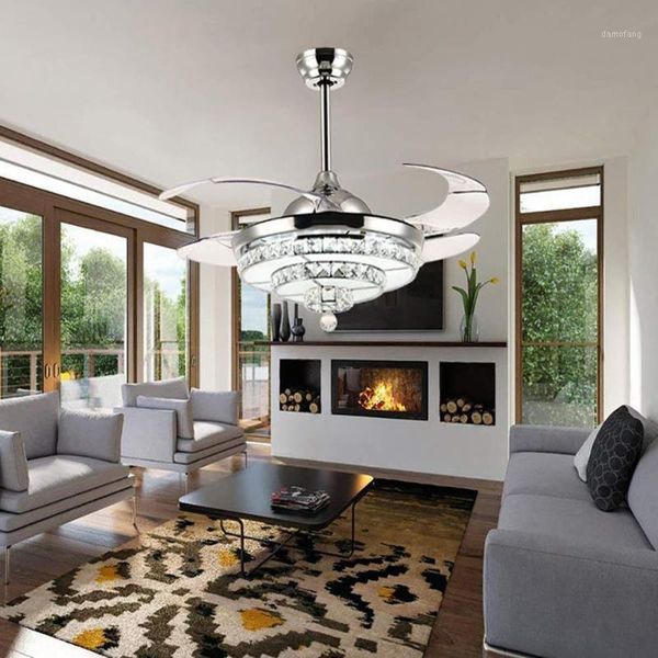 yeeled light 42" crystal ceiling fan light with 3-color and 3 speed retractable invisible blade fandelier for indoor living room1
yeeled light 42" crystal ceiling fan light with 3-color and 3 speed retractable invisible blade fandelier for indoor living room1