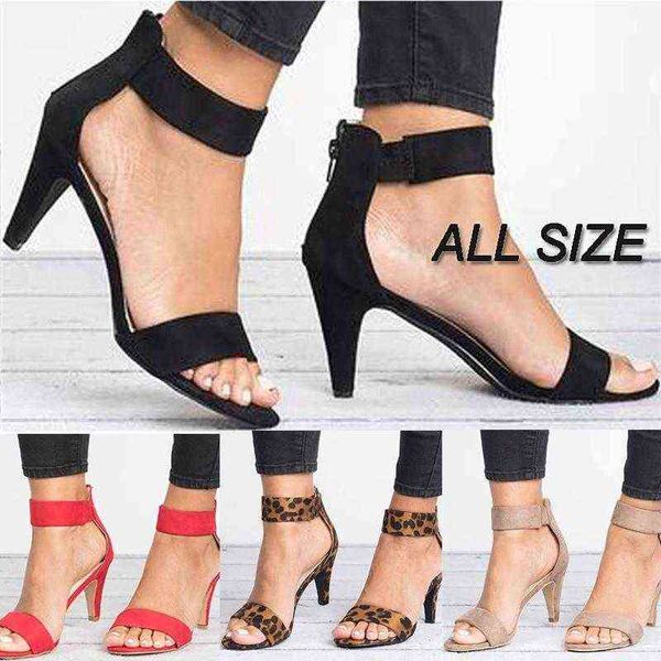 women sandals open toe summer shoes with high heels shoes ankle strap female thin heel sandals zipper plus size sandalias mujer y220211, Black
women sandals open toe summer shoes with high heels shoes ankle strap female thin heel sandals zipper plus size sandalias mujer y220211, Black