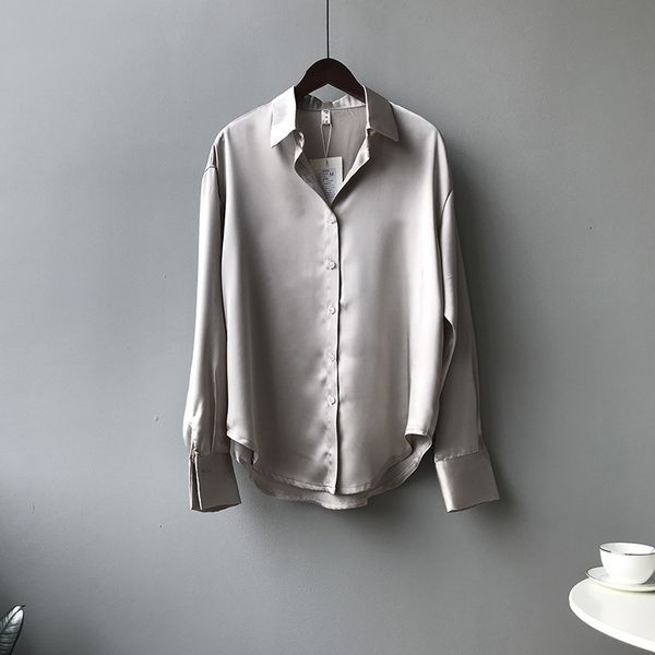 2021 new sherhure women satin turn down collar long sleeve womens and blouses boho shirt blusas roupa feminina nduw, White
2021 new sherhure women satin turn down collar long sleeve womens and blouses boho shirt blusas roupa feminina nduw, White