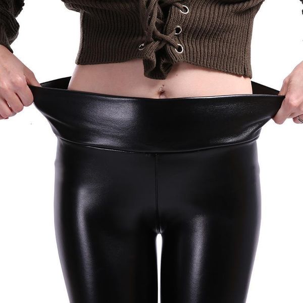 winter plus size leather leggings women pants high waist warm leggings thick velvet women leggins push up legging, Black
winter plus size leather leggings women pants high waist warm leggings thick velvet women leggins push up legging, Black