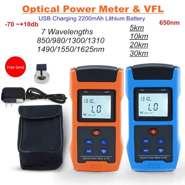 fiber optic equipment dhl 2 in 1 fuction optical power meter -70 ~+10db with vfl usb charging 2200mah lithium battery 7 wavelengths 10km 20k
fiber optic equipment dhl 2 in 1 fuction optical power meter -70 ~+10db with vfl usb charging 2200mah lithium battery 7 wavelengths 10km 20k