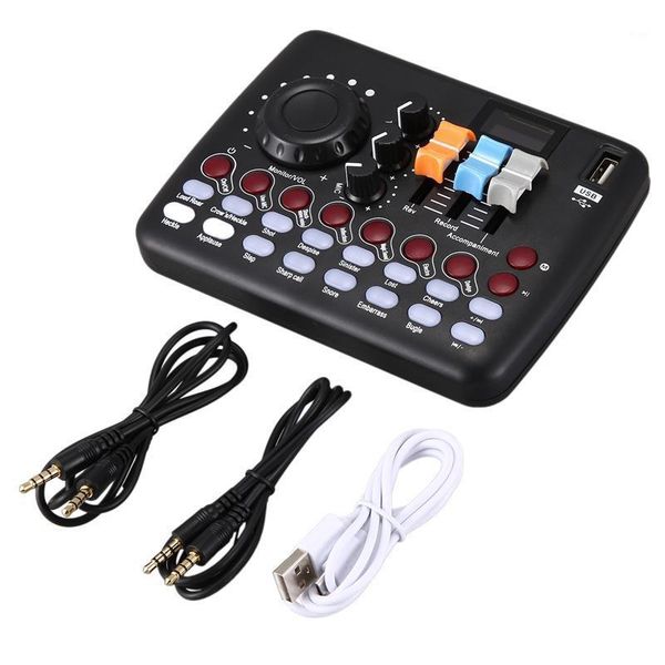 sound cards usb card mobile phone computer live broadcast equipment set for recording1
sound cards usb card mobile phone computer live broadcast equipment set for recording1