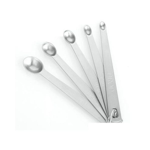 set of 5 stainless steel round measuring spoons for measuring liquid and dry ingredients drop smidgen p jllqvd dh_niceshop
set of 5 stainless steel round measuring spoons for measuring liquid and dry ingredients drop smidgen p jllqvd dh_niceshop