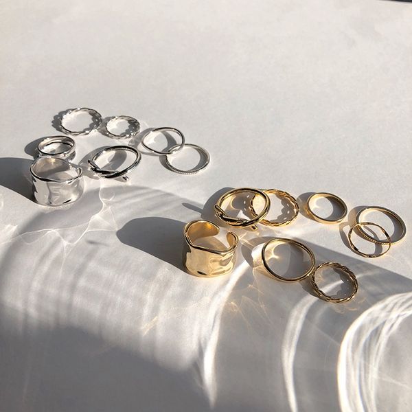 new fashion punk metal geometric knot rings for women girls 8pcs/lot knit mid finger knuckle rings party jewelry, Silver
new fashion punk metal geometric knot rings for women girls 8pcs/lot knit mid finger knuckle rings party jewelry, Silver