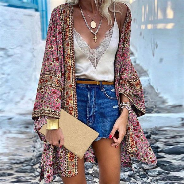 women kimono cardigan casual vintage ladies 2021 long crochet chiffon kimono preto loose printed blouse, White
women kimono cardigan casual vintage ladies 2021 long crochet chiffon kimono preto loose printed blouse, White