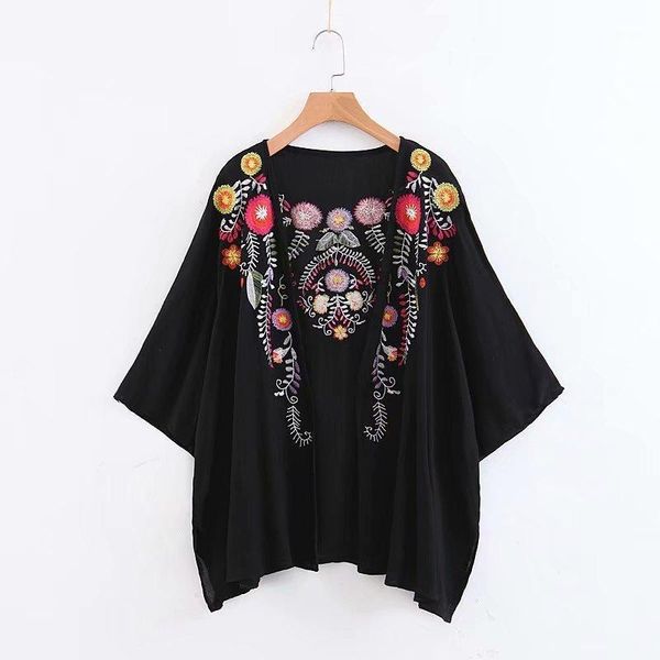 women's blouses & shirts sdp45-9142 european and american fashionable embroidered cardigan1, White
women's blouses & shirts sdp45-9142 european and american fashionable embroidered cardigan1, White