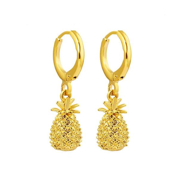 not fade forever 24k gold jewelry earring pineapple shape aretes de mujer bizuteria gemstone garnet drop earrings for women, Silver
not fade forever 24k gold jewelry earring pineapple shape aretes de mujer bizuteria gemstone garnet drop earrings for women, Silver