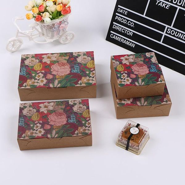 gift wrap 10pcs square kraft paper box vintage flower for pastry floral packaging handmade party birthday supplies
gift wrap 10pcs square kraft paper box vintage flower for pastry floral packaging handmade party birthday supplies