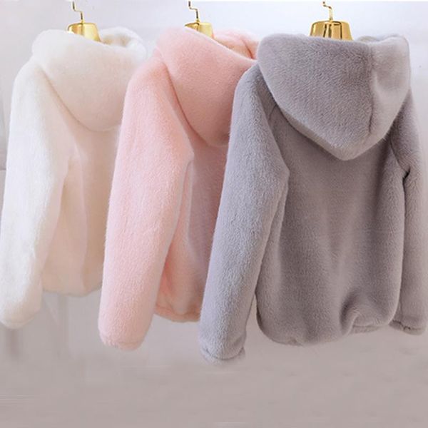 women's fur & faux women's coat imitation winter grass mink ladies artificial hooded plus size jacket 5xl1, Black
women's fur & faux women's coat imitation winter grass mink ladies artificial hooded plus size jacket 5xl1, Black