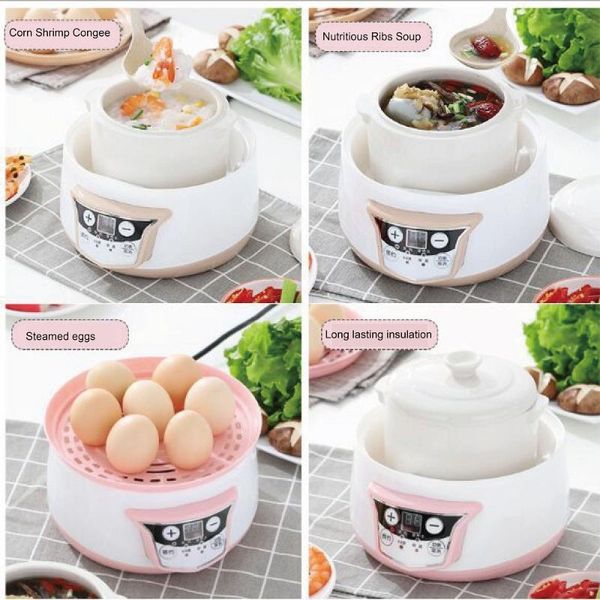 electric skillets 220v multifunctional small cooker slow scooker household baby pot health steamed egg soup
electric skillets 220v multifunctional small cooker slow scooker household baby pot health steamed egg soup